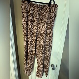 Leopard Print Pants